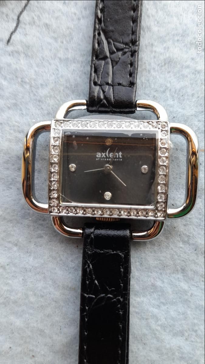 Relojes: Reloj Marca AxCent de Cuarzo para Dama. Funcionando. - Foto 9