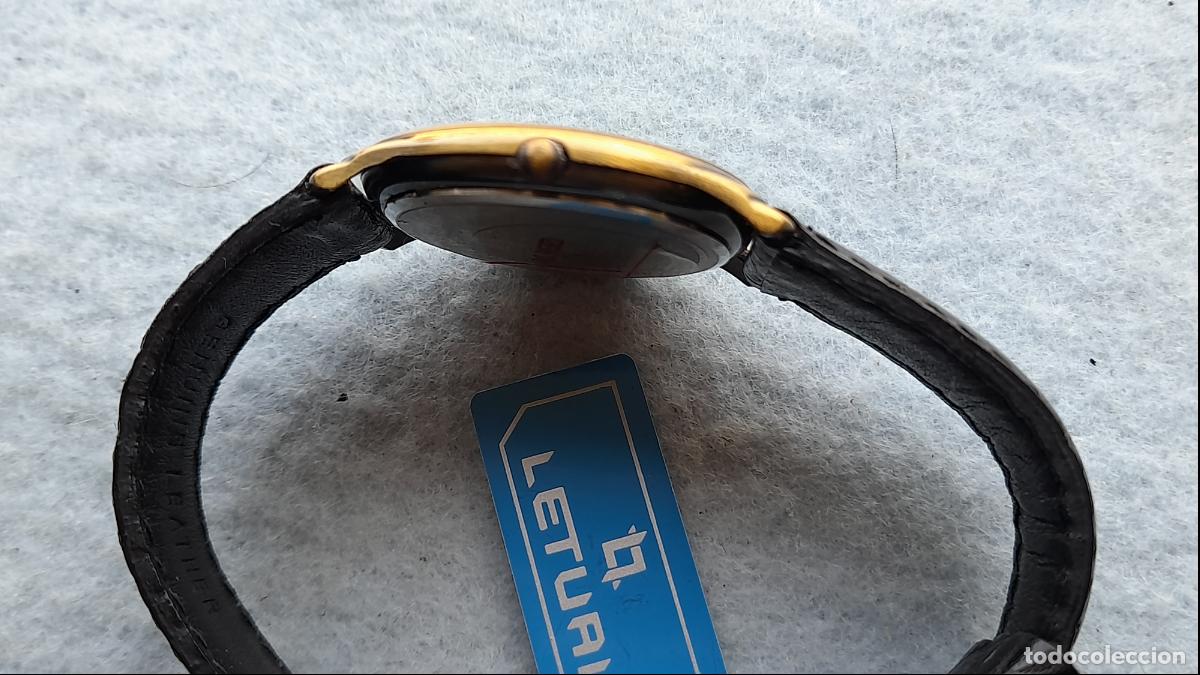 Relojes: Reloj Marca Letual de Cuarzo para Caballero. Funcionando. - Foto 4