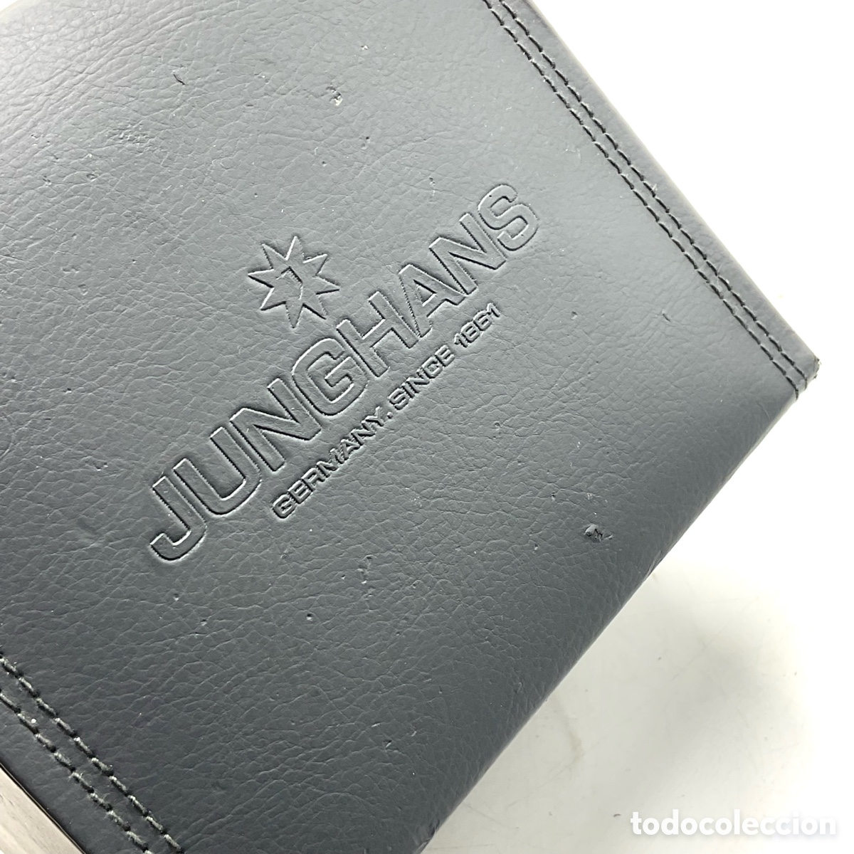Relojes: JUNGHANS Caja De Reloj Vac&iacute;a con documentaci&oacute;n / Empty Watch Box &rdquo;&rdquo; - Foto 4