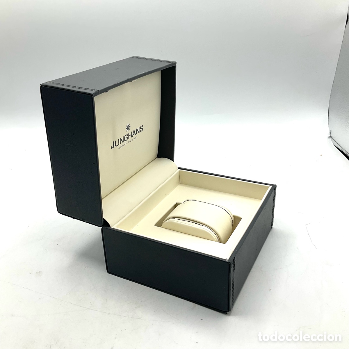 Relojes: JUNGHANS Caja De Reloj Vac&iacute;a con documentaci&oacute;n / Empty Watch Box &rdquo;&rdquo; - Foto 10