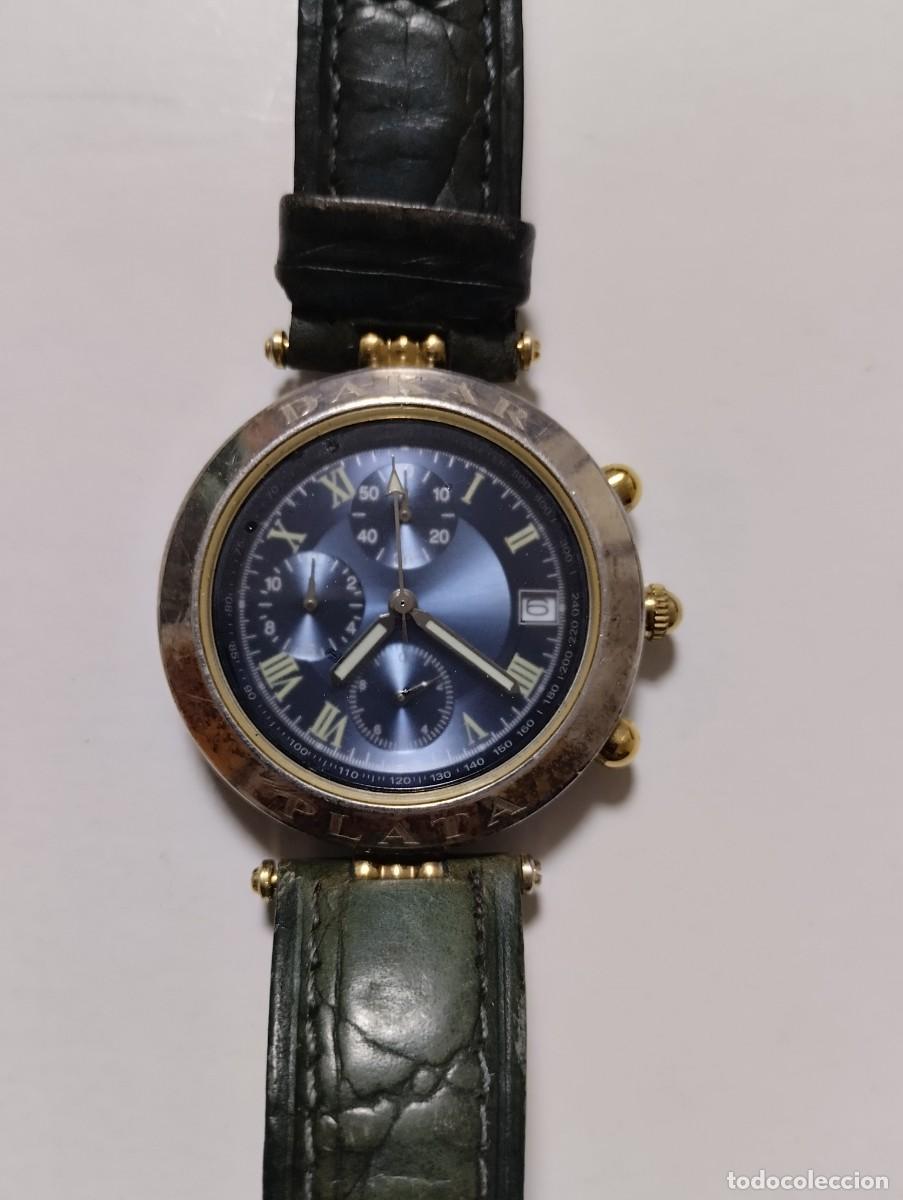 Relojes: Reloj crono Dakar Silver en plata 995 - Foto 1
