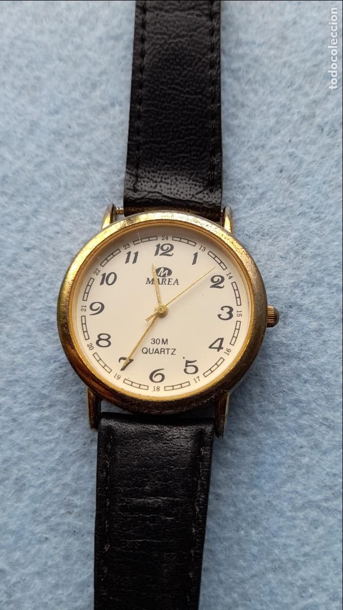 Relojes: Reloj Marca Marea de Cuarzo para Caballero. Funcionando. - Foto 4