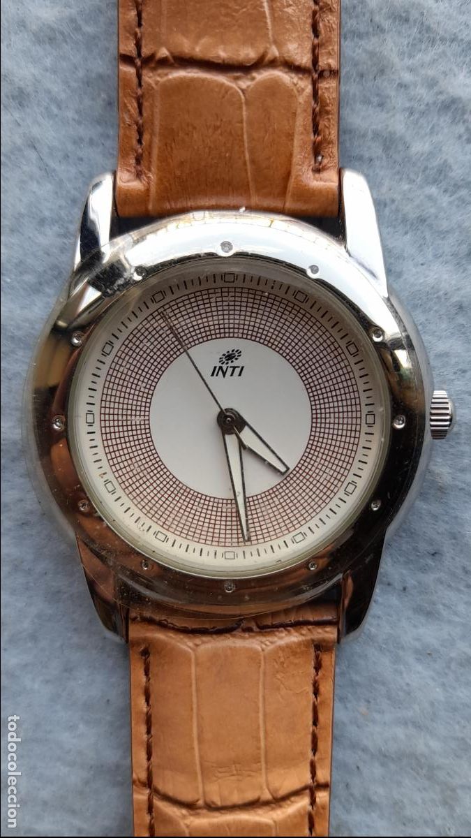 Relojes: Reloj Marca Inti de Cuarzo para Caballero. Funcionando. - Foto 4
