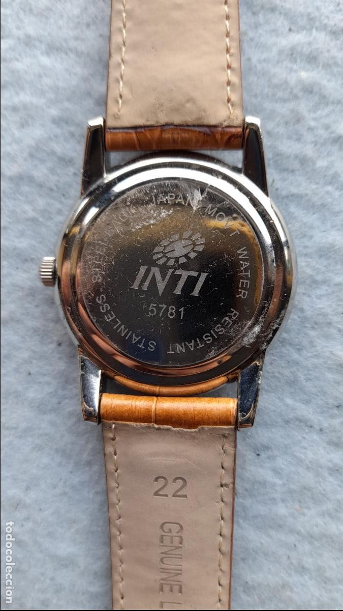 Relojes: Reloj Marca Inti de Cuarzo para Caballero. Funcionando. - Foto 7