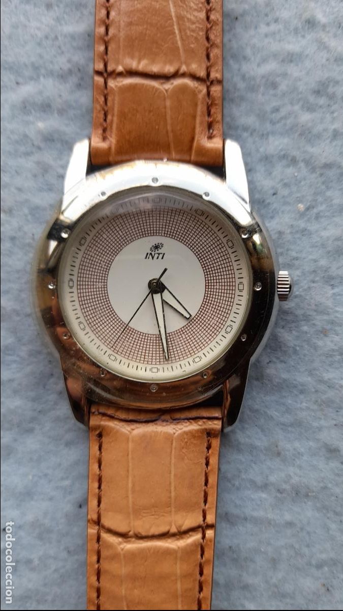 Relojes: Reloj Marca Inti de Cuarzo para Caballero. Funcionando. - Foto 1
