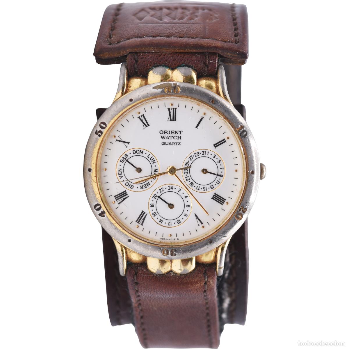 Relojes: Reloj antiguo con correa ajustable de piel - Foto 1