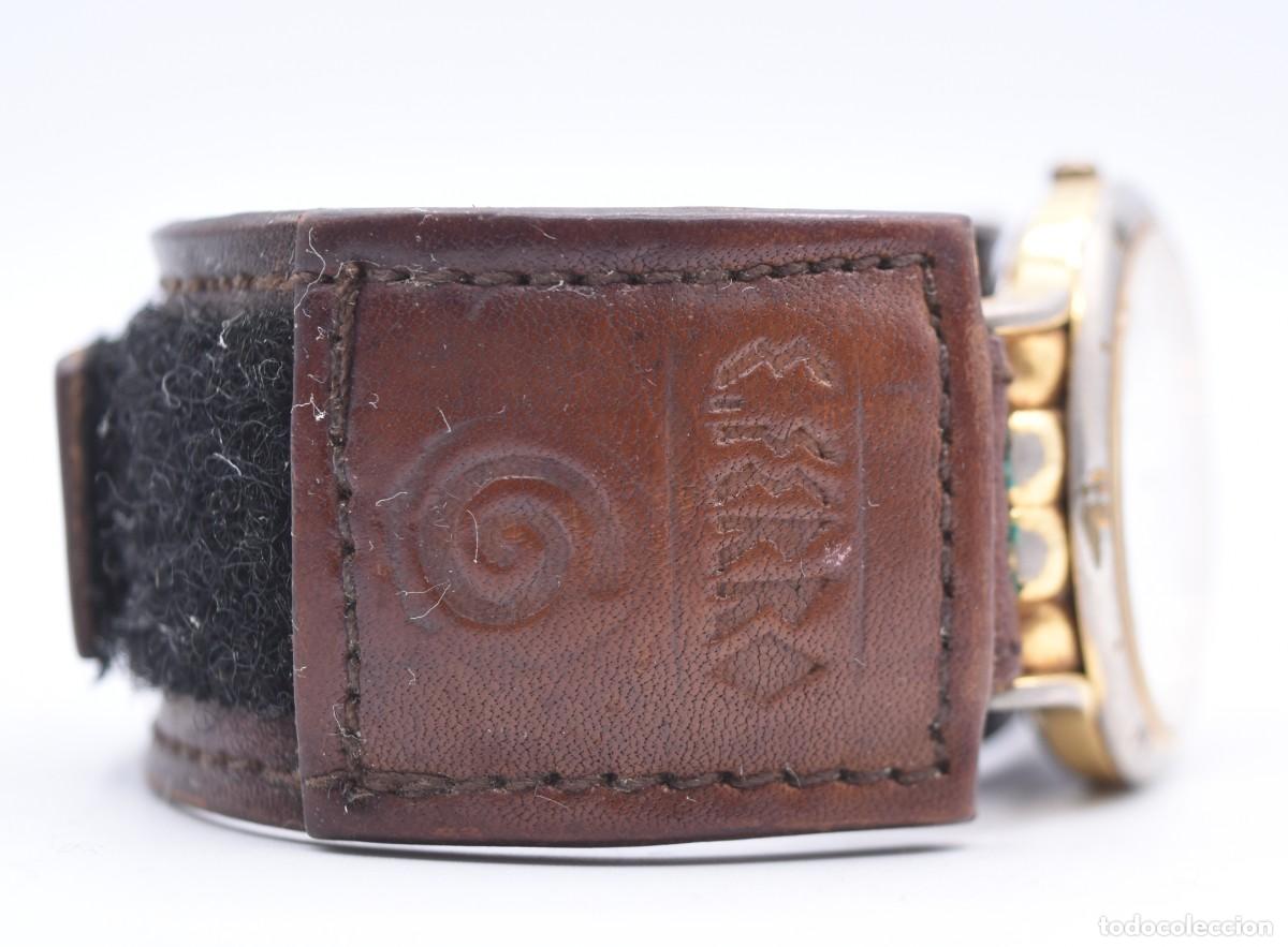 Relojes: Reloj antiguo con correa ajustable de piel - Foto 3