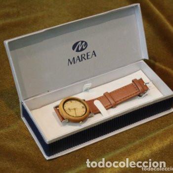 Relojes: Reloj de cuarzo con esfera de madera. - Foto 1