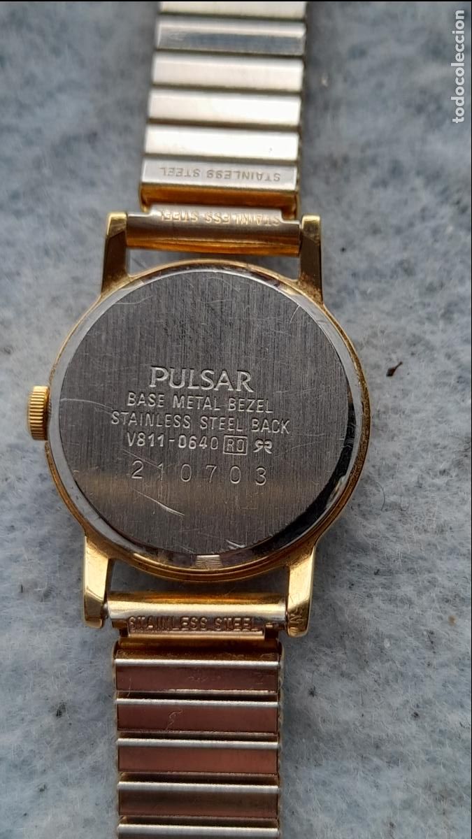 Relojes: Reloj Marca Pulsar de Cuarzo para Dama. - Foto 5