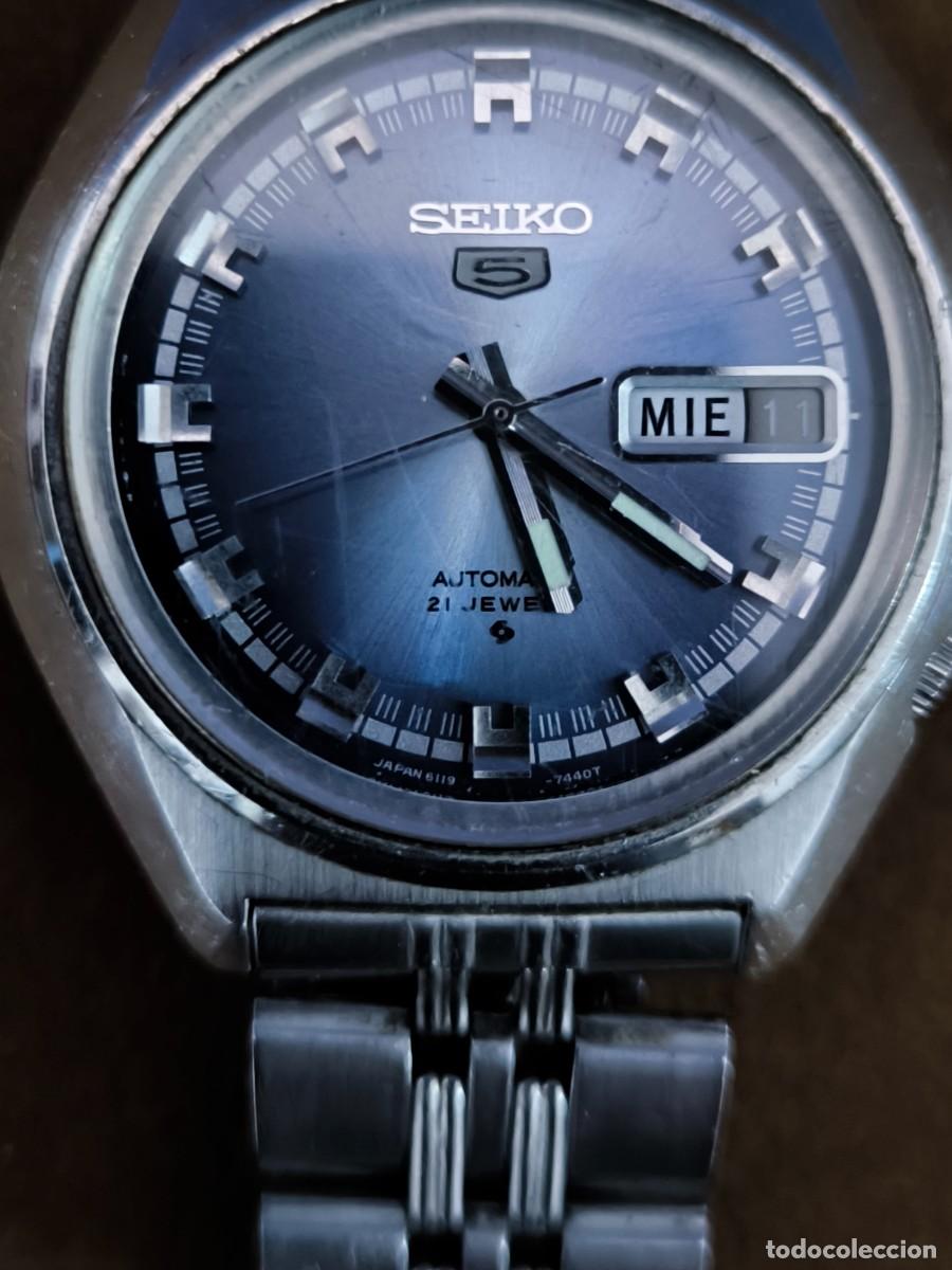 Relojes: RELOJ DE PULSERA SEIKO 5 AUTOMATICO - Foto 4
