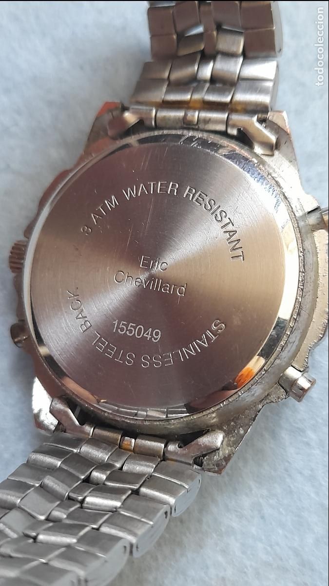 Relojes: Reloj Marca Eric Chevillard. Anal&oacute;gico y Digital para Caballero. - Foto 6