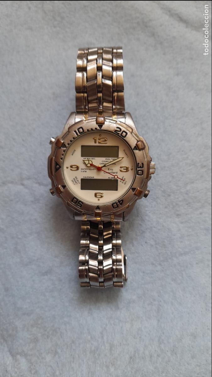 Relojes: Reloj Marca Eric Chevillard. Anal&oacute;gico y Digital para Caballero. - Foto 1
