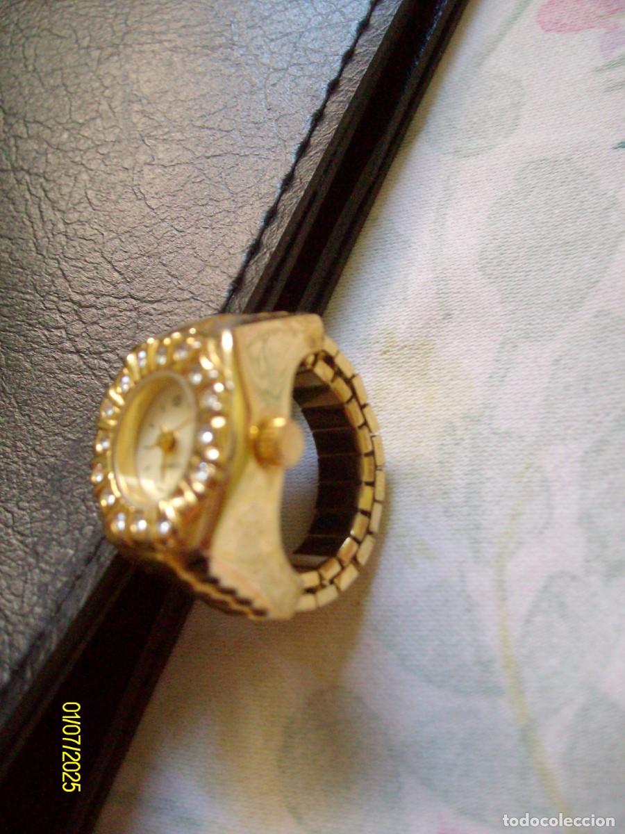 Relojes: ANILLO DE SE&Ntilde;ORA CON FORMA DE RELOJ QUARTZ - Foto 1