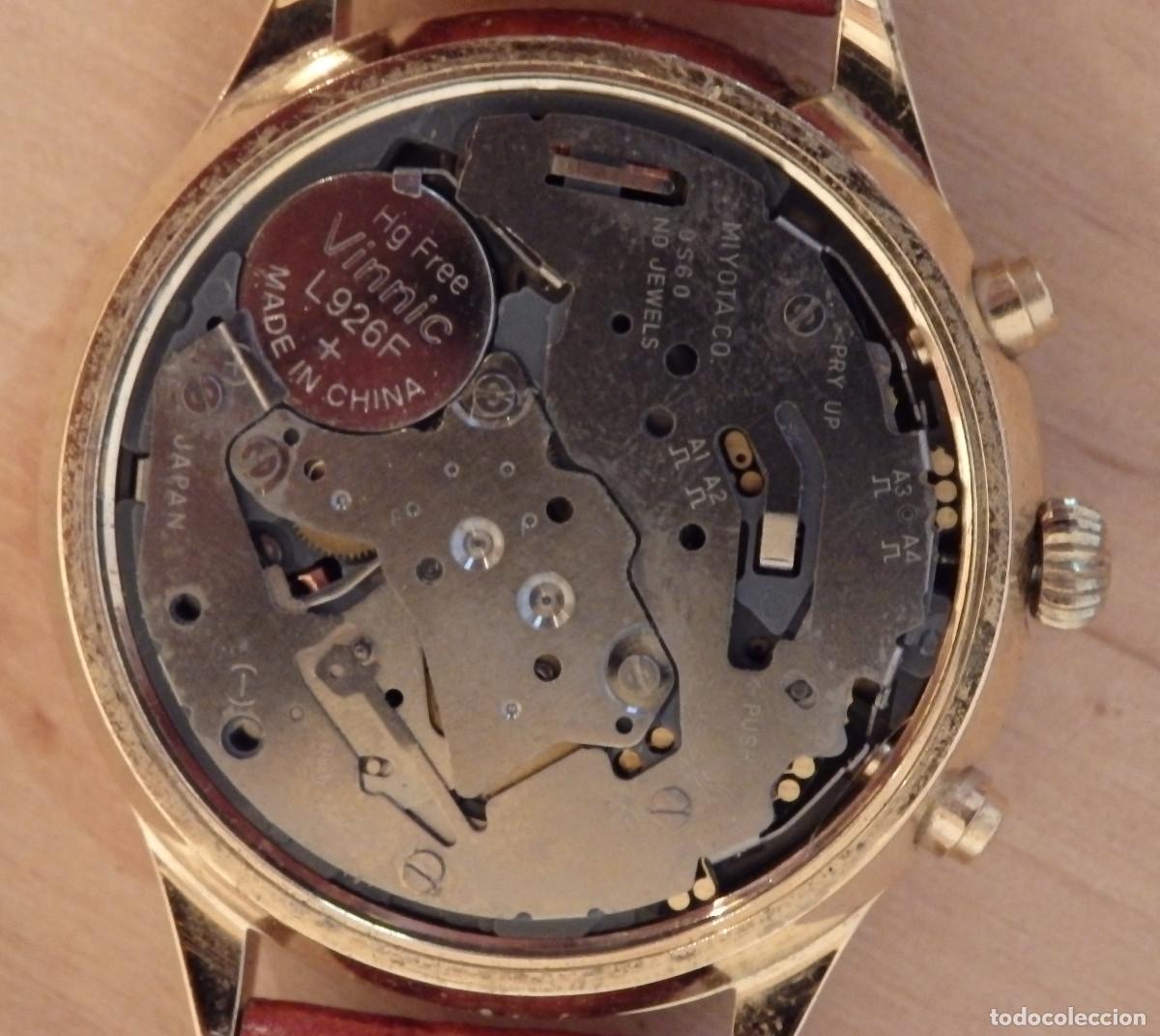 Relojes: RELOJ CHRONOGRAFO JUNGHANS 41.8050 COMO NUEVO - Foto 5
