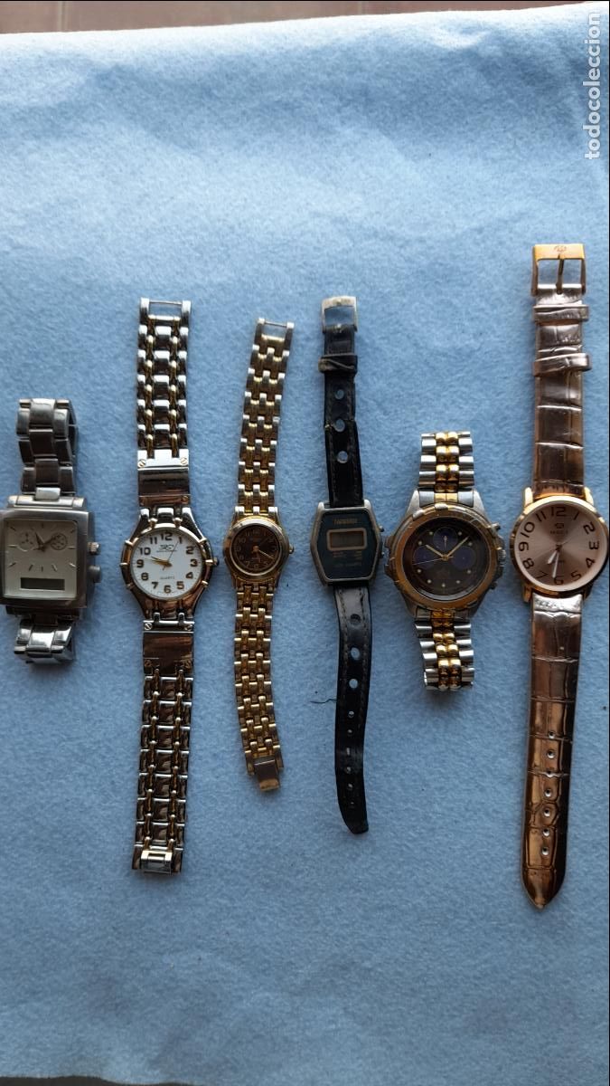Relojes: Lote de 6 Relojes de Cuarzo. - Foto 14