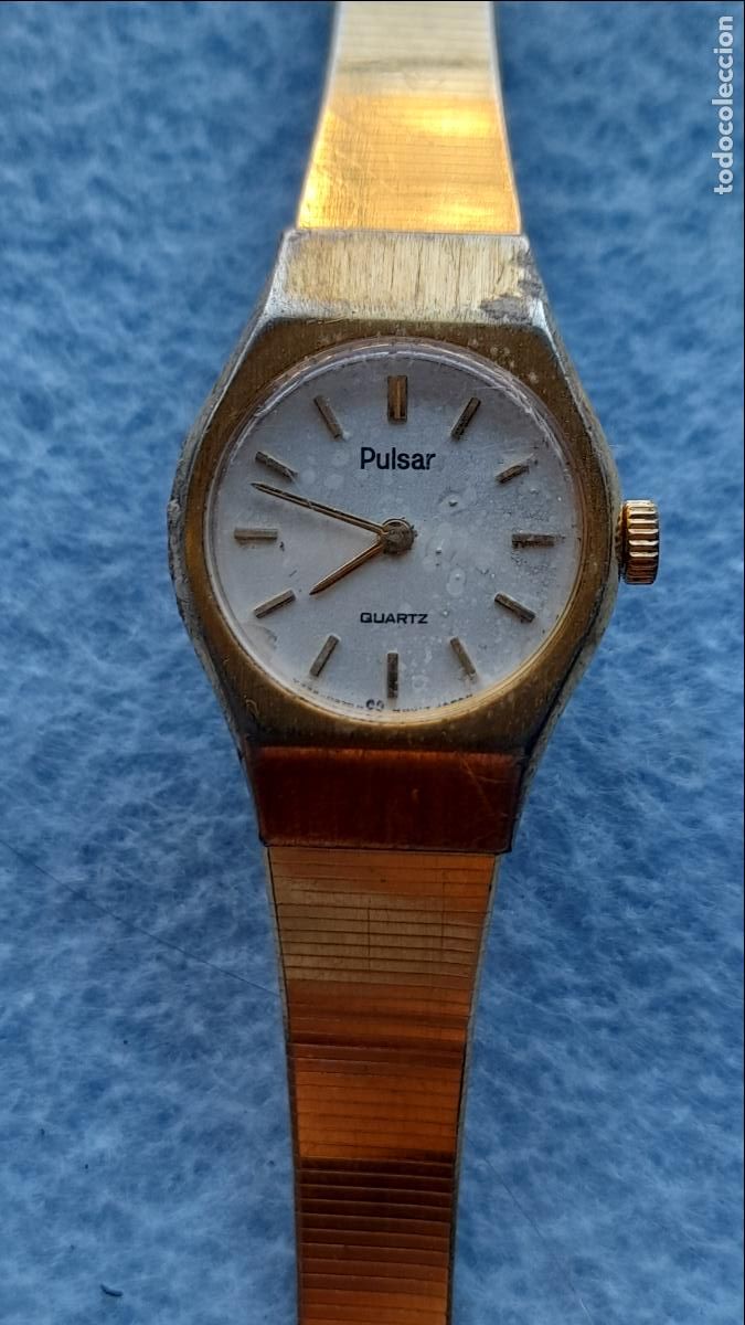 Relojes: Reloj Marca Pulsar de Cuarzo para Dama. - Foto 4