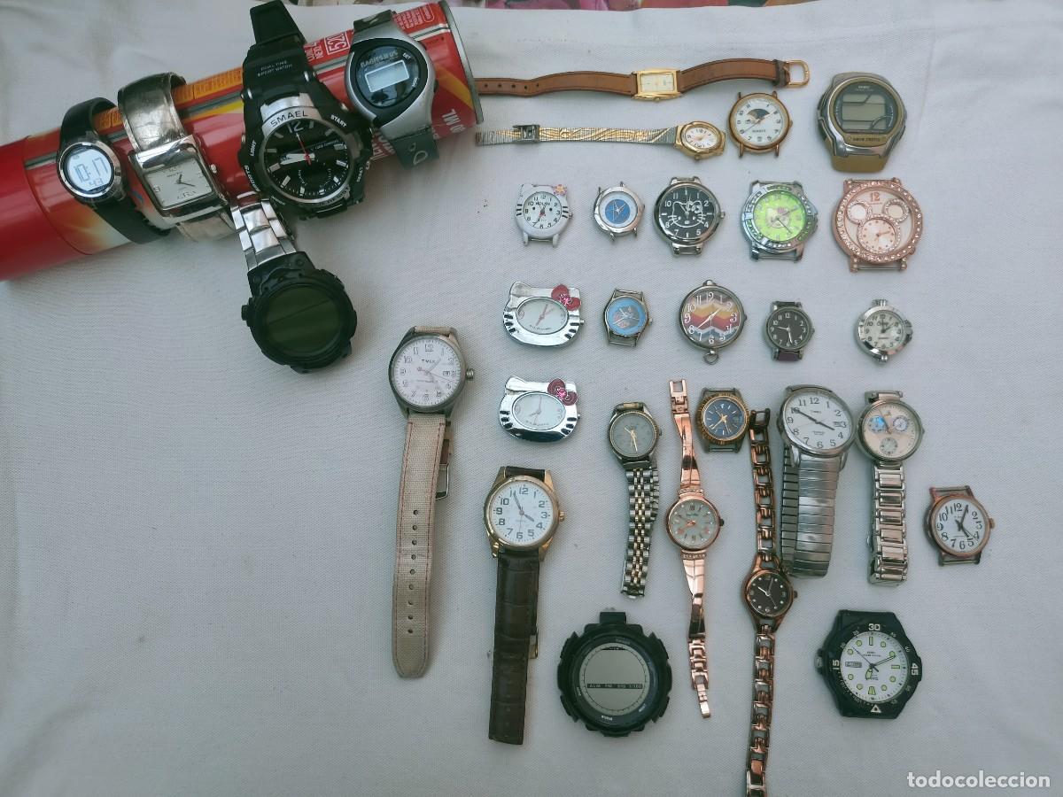 Relojes: LOTE DE RELOJES DE DIFERENTES MARCAS - Foto 1