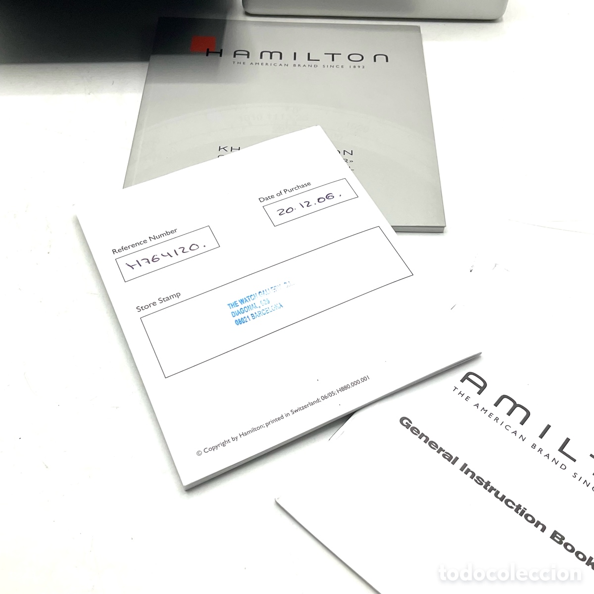 Relojes: HAMILTON Caja De Reloj Vac&iacute;a / Empty Watch Box &rdquo;&rdquo; - Foto 2