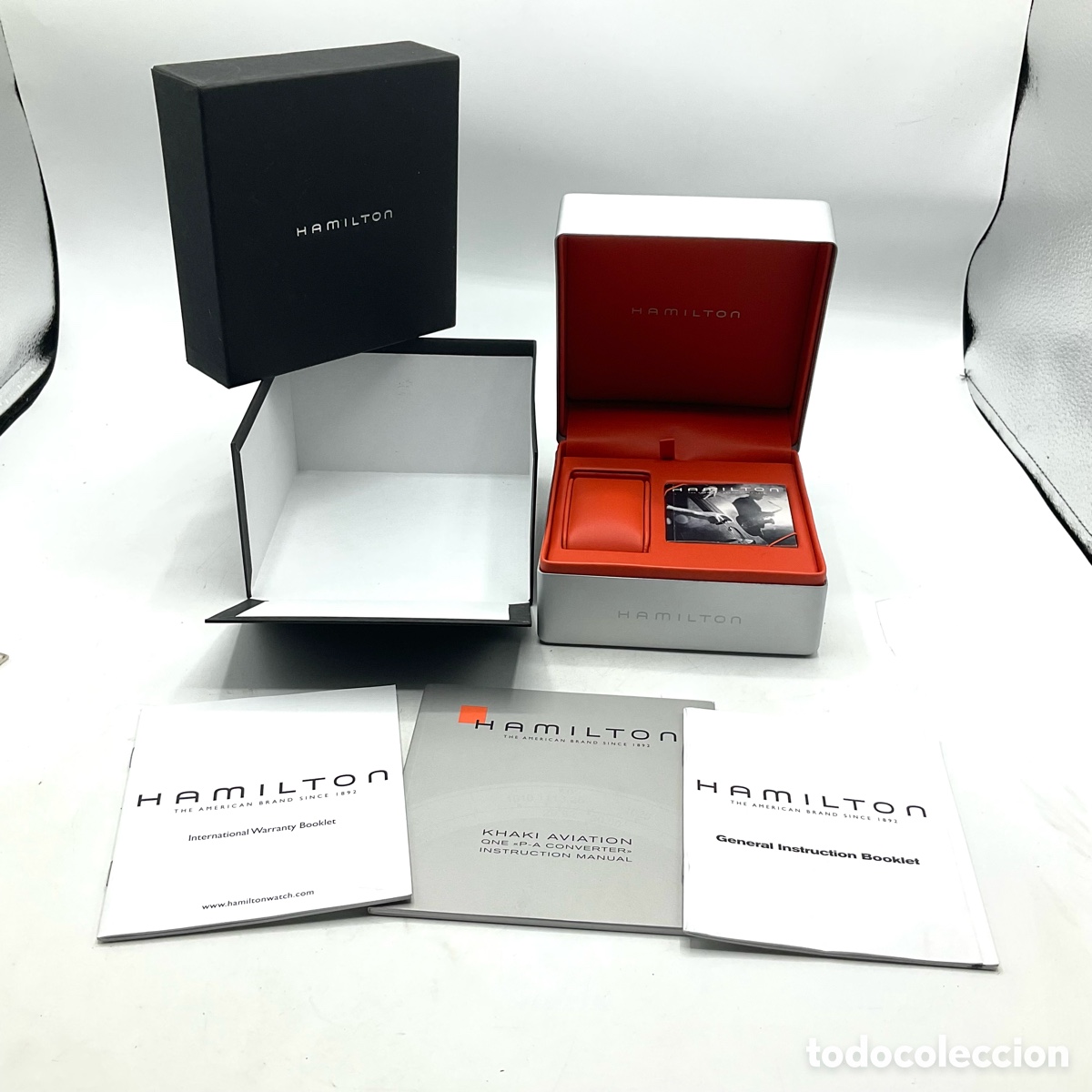 Relojes: HAMILTON Caja De Reloj Vac&iacute;a / Empty Watch Box &rdquo;&rdquo; - Foto 1