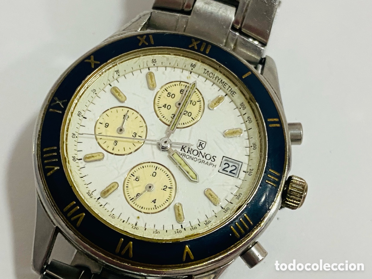 Relojes: Kronos Cron&oacute;grafo Usado - Foto 2