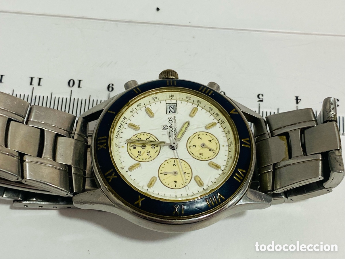 Relojes: Kronos Cron&oacute;grafo Usado - Foto 8