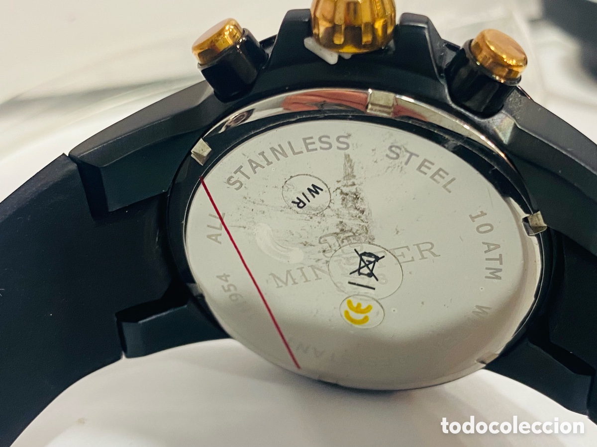 Relojes: Minister Cron&oacute;grafo Negro - Foto 4