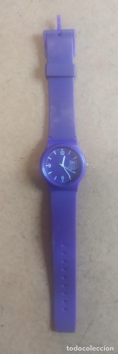 Relojes: Reloj lila, marca QQ - Foto 1