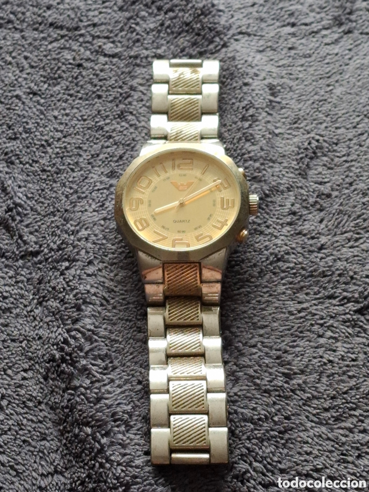 Relojes: Reloj Quartz Con Cadena O Pulsera, Sin Funcionar. - Foto 4