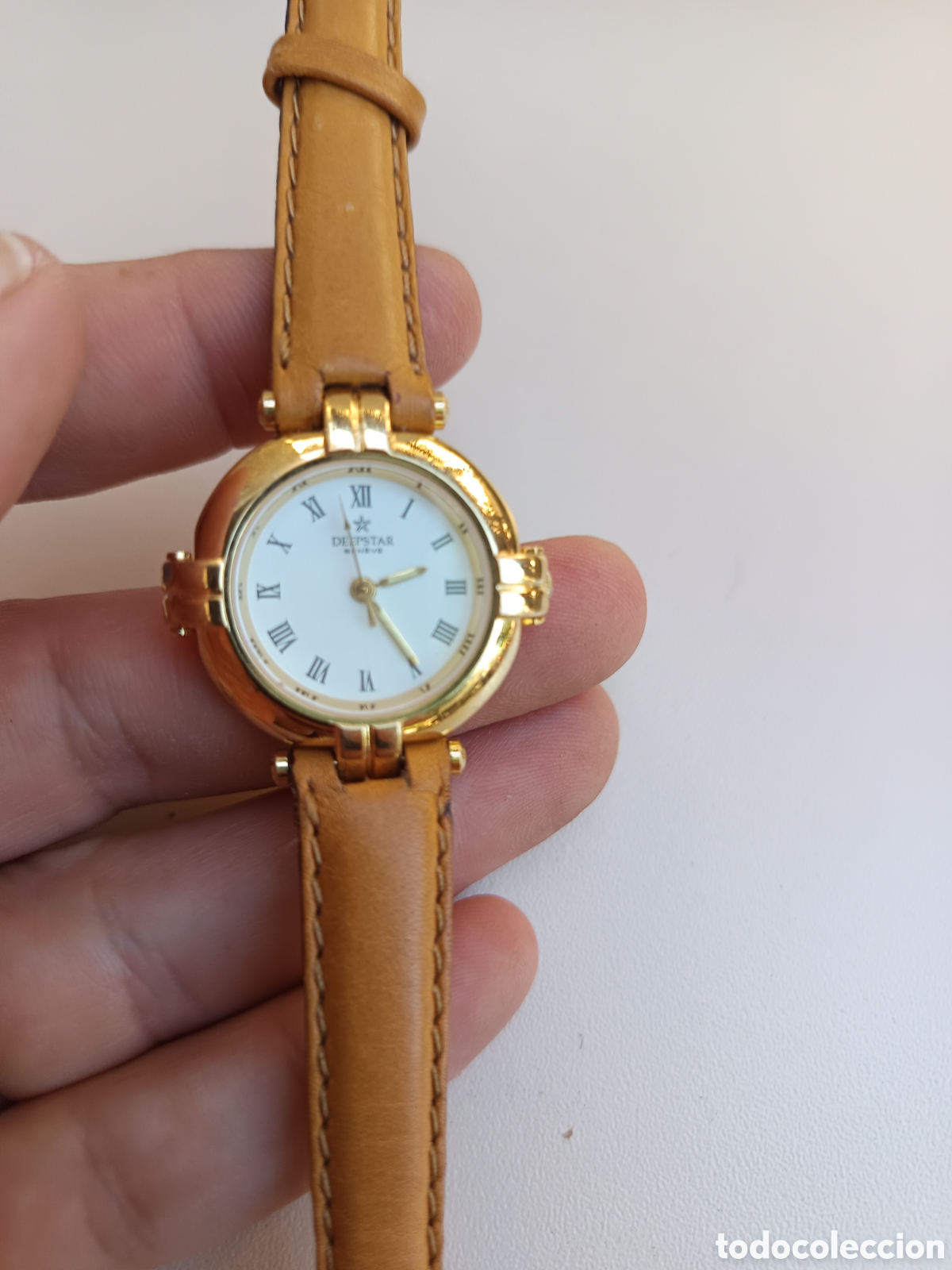 Relojes: Reloj de se&ntilde;ora Deepstar chapado en oro - Foto 3
