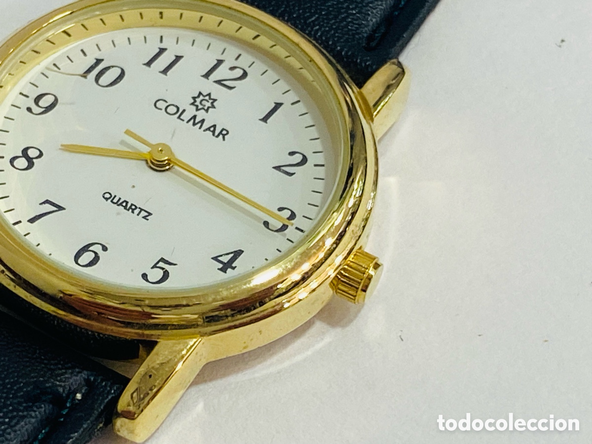 Relojes: Reloj Colmar de acero y cuero - Foto 8