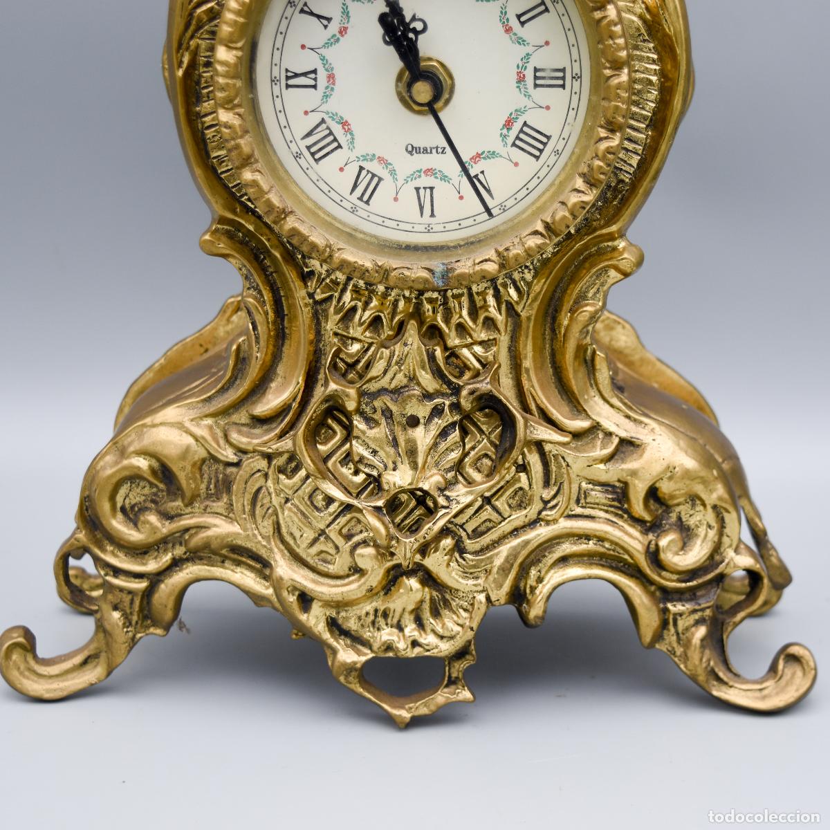 Relojes: Reloj de bronce patinado - Foto 4