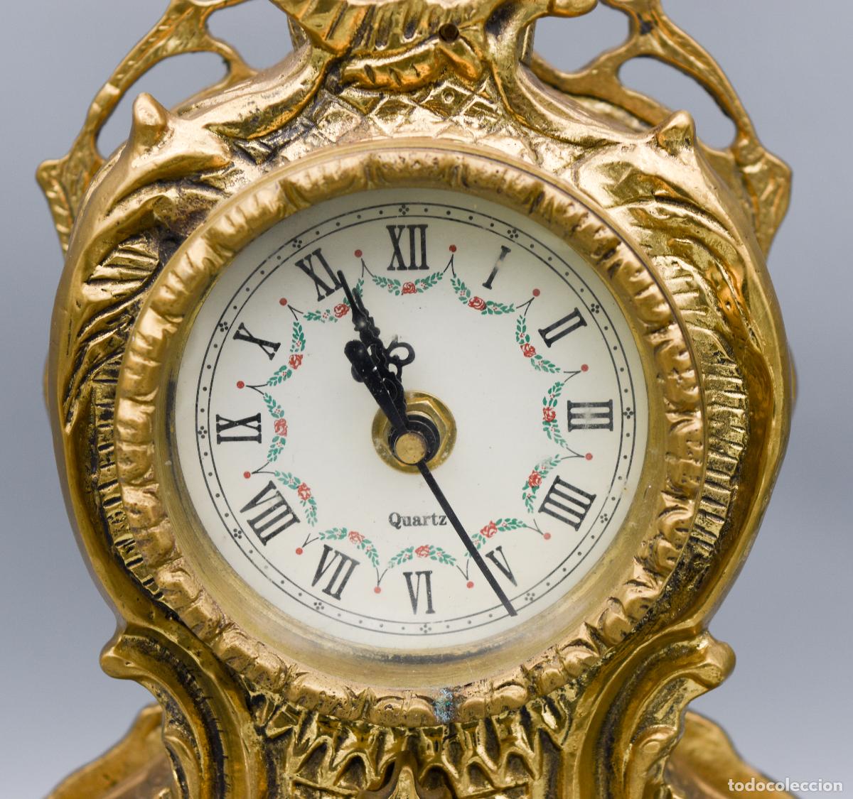 Relojes: Reloj de bronce patinado - Foto 5