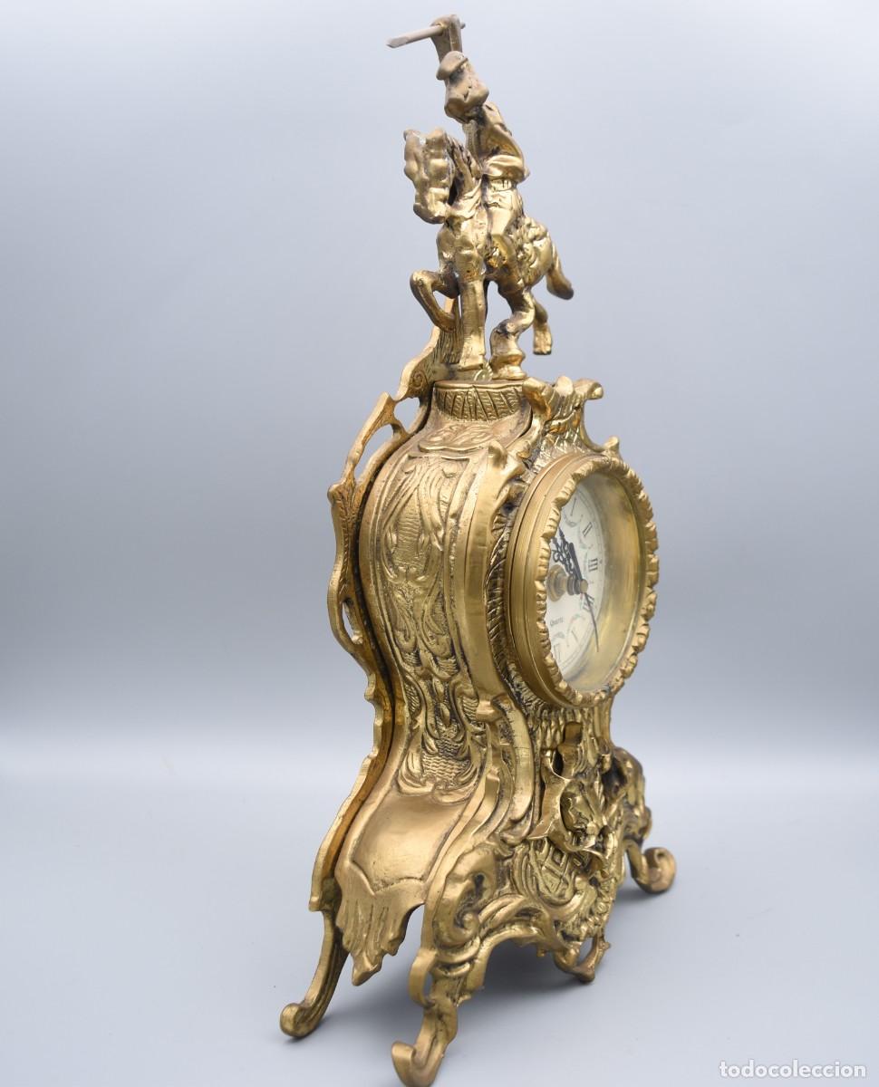 Relojes: Reloj de bronce patinado - Foto 6