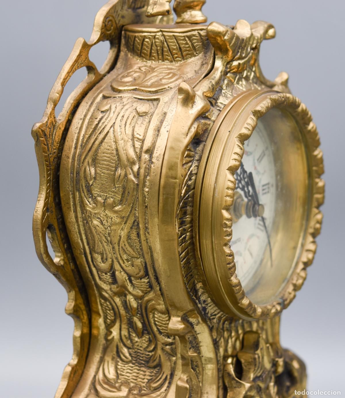 Relojes: Reloj de bronce patinado - Foto 9
