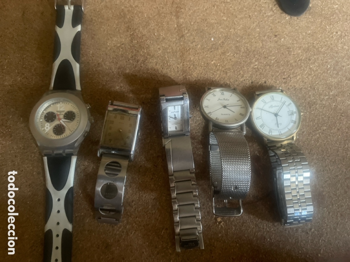 Relojes: 5 RELOJES DE PULSERA DIFERENTES - Foto 2