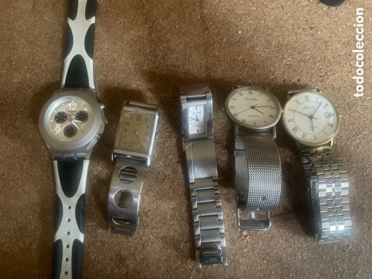 Relojes: 5 RELOJES DE PULSERA DIFERENTES - Foto 1
