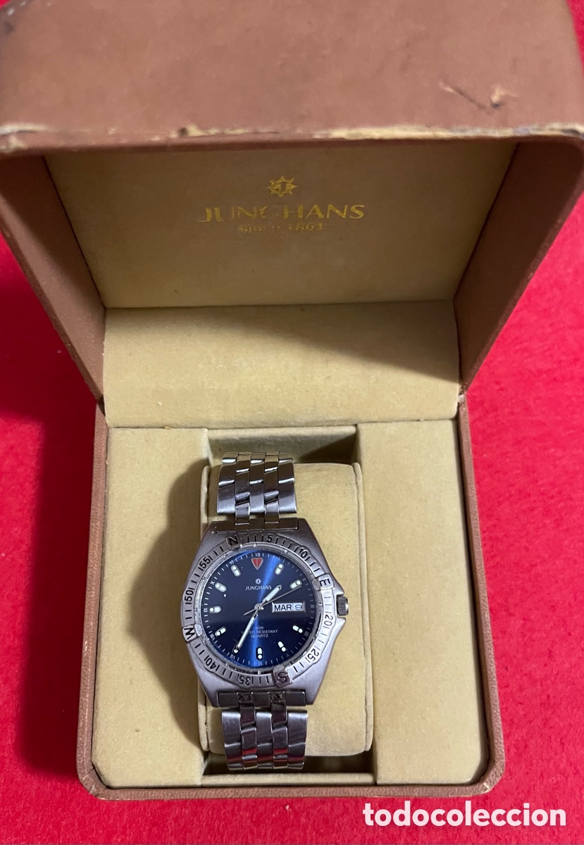 Relojes: Reloj de cuarzo Junghans. Caja original. Funcionando. - Foto 8