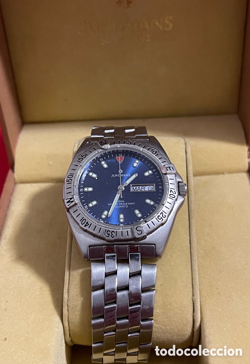 Relojes: Reloj de cuarzo Junghans. Caja original. Funcionando. - Foto 1