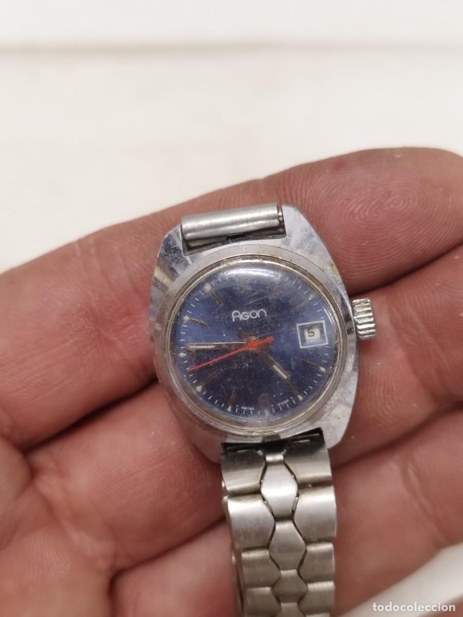 Relojes: Antiguo reloj de pulsera marca Agon, sin probar. - Foto 2