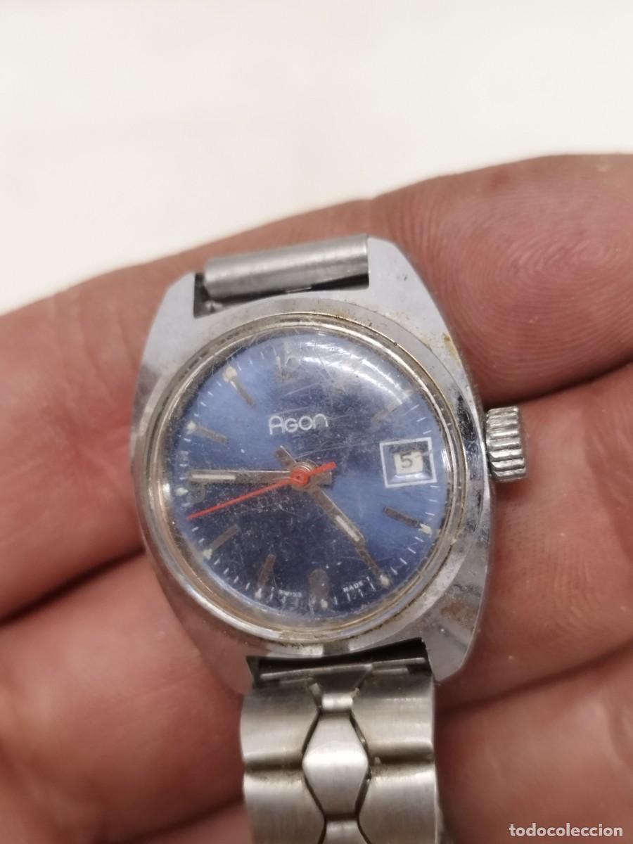 Relojes: Antiguo reloj de pulsera marca Agon, sin probar. - Foto 3