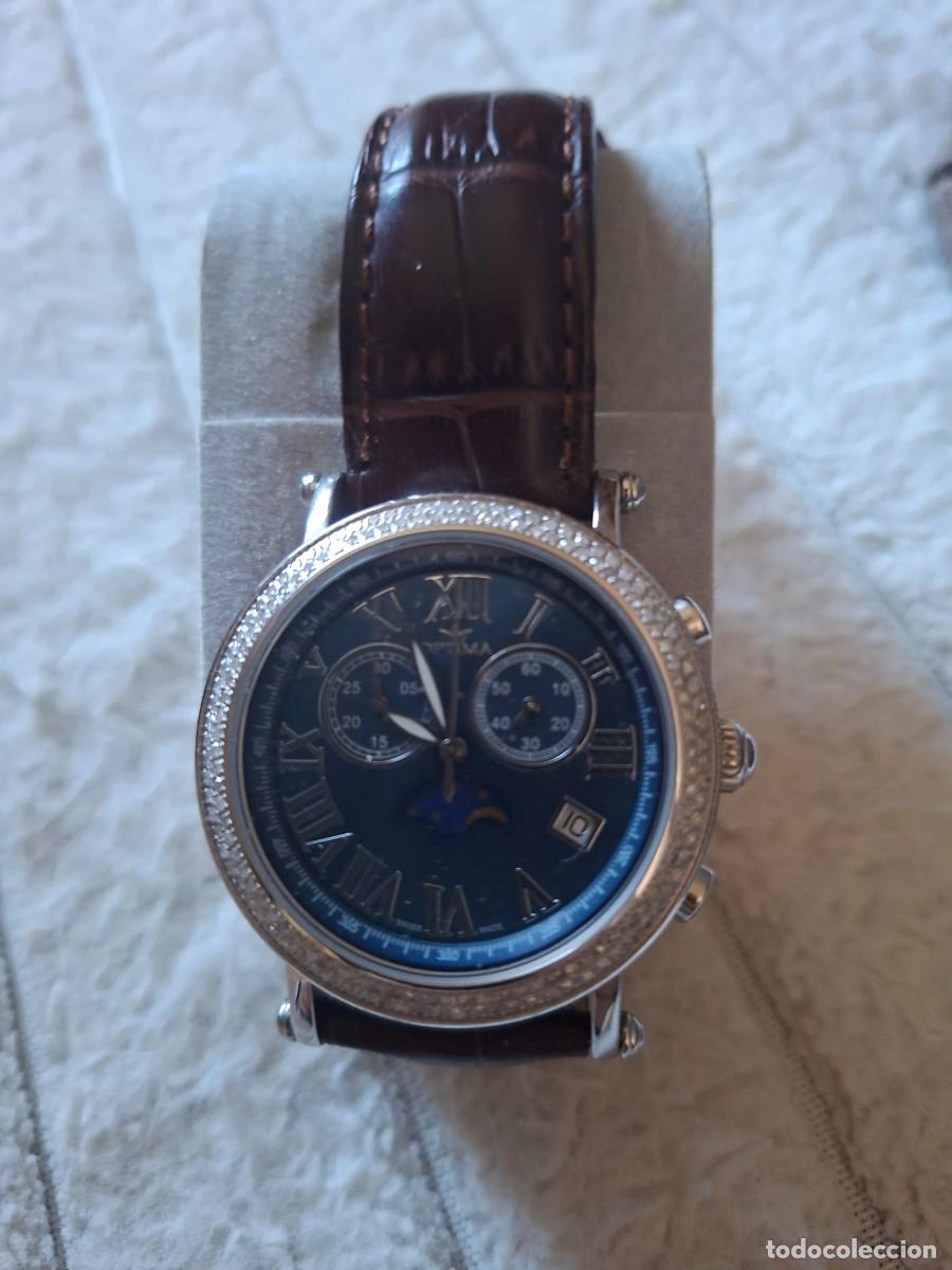Relojes: Reloj optima moonphase con diamantes certificados - Foto 1