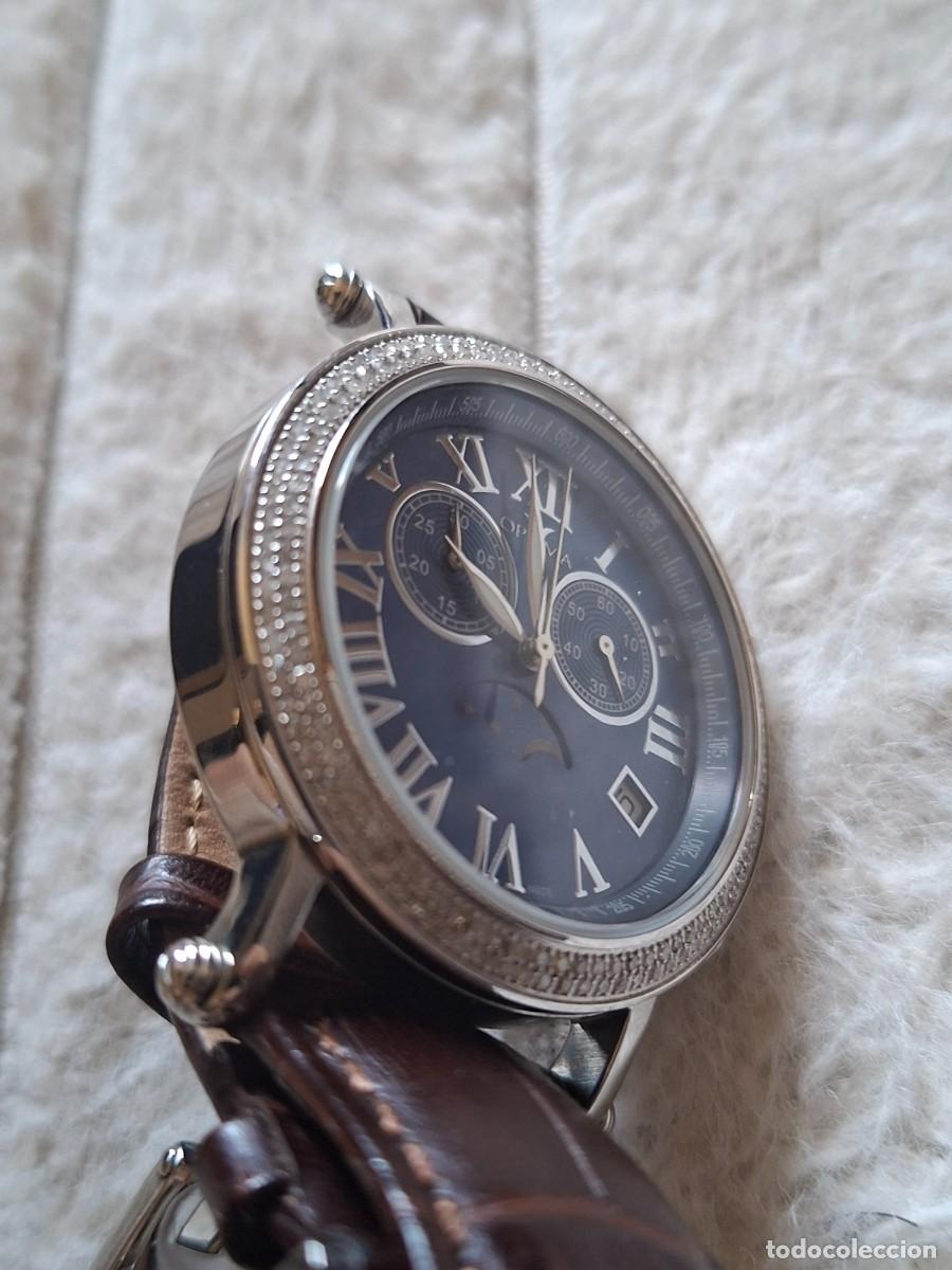 Relojes: Reloj optima moonphase con diamantes certificados - Foto 6