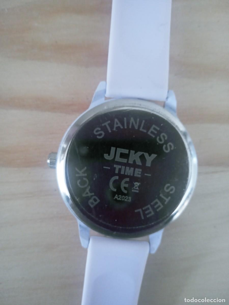 Relojes: RELOJ JCKY TIME QUARTZ FUNCIONANDO - Foto 3