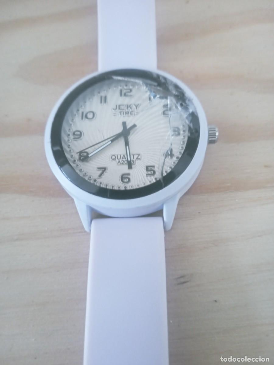 Relojes: RELOJ JCKY TIME QUARTZ FUNCIONANDO - Foto 4