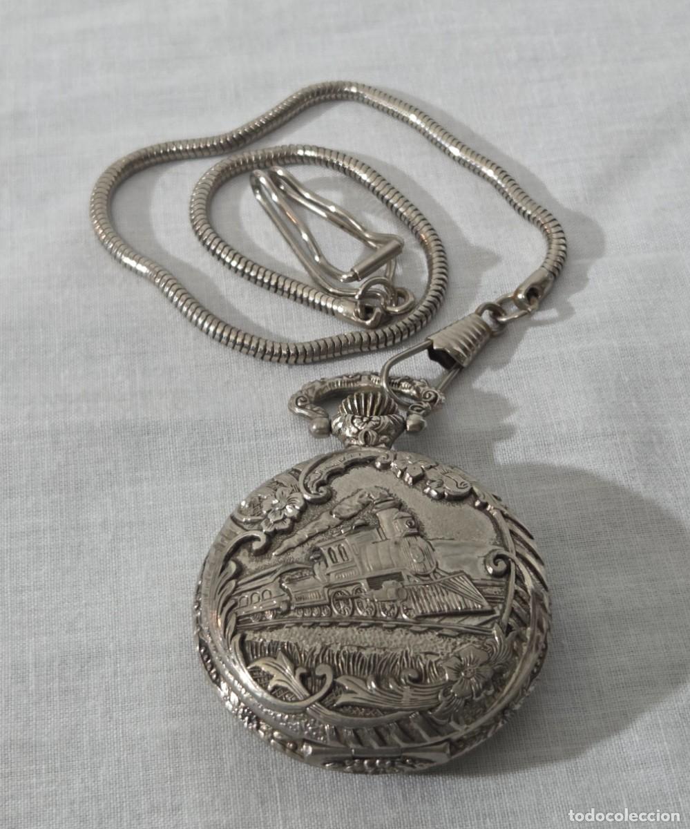 Relojes: Reloj de bolsillo Elfax con leontina - Foto 2