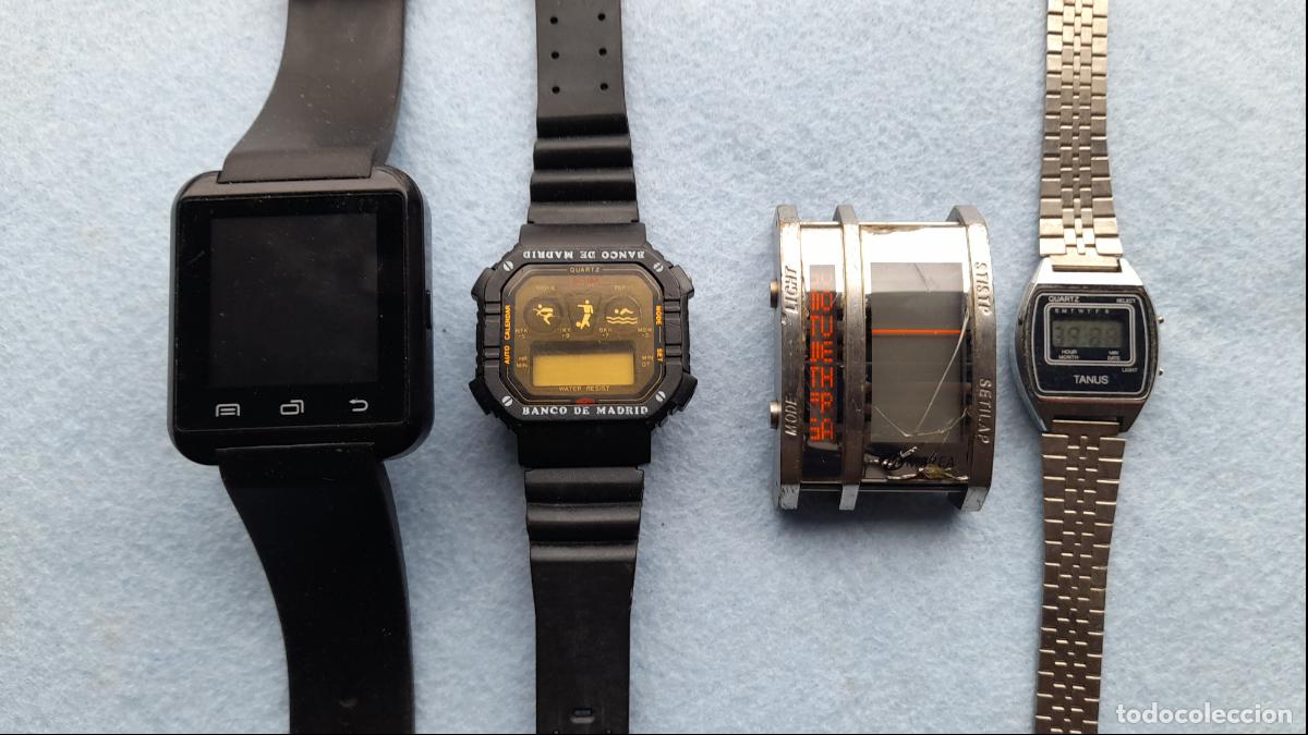 Relojes: Lote de 4 Relojes Digitales de Cuarzo. - Foto 2