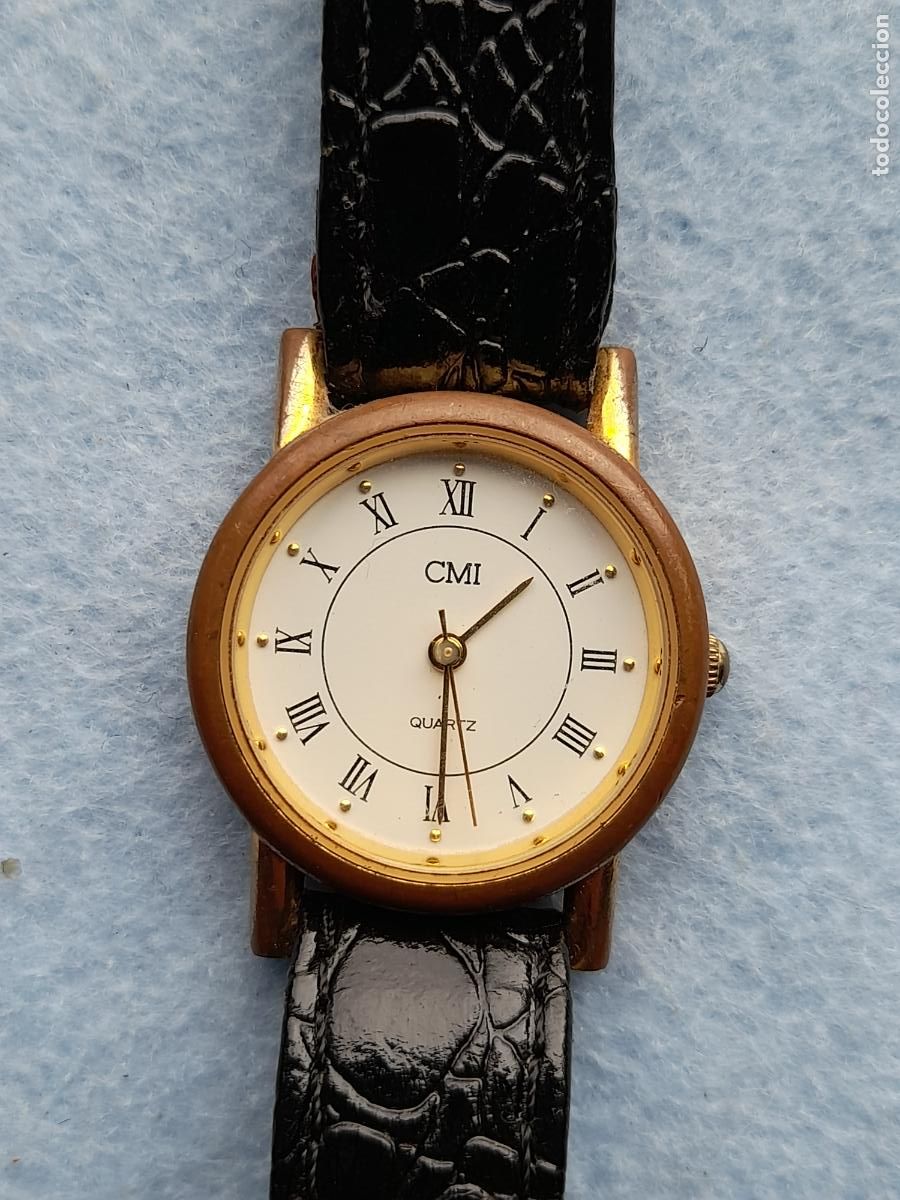 Relojes: Reloj Marca CMI de Cuarzo para Dama. Funcionando. - Foto 4