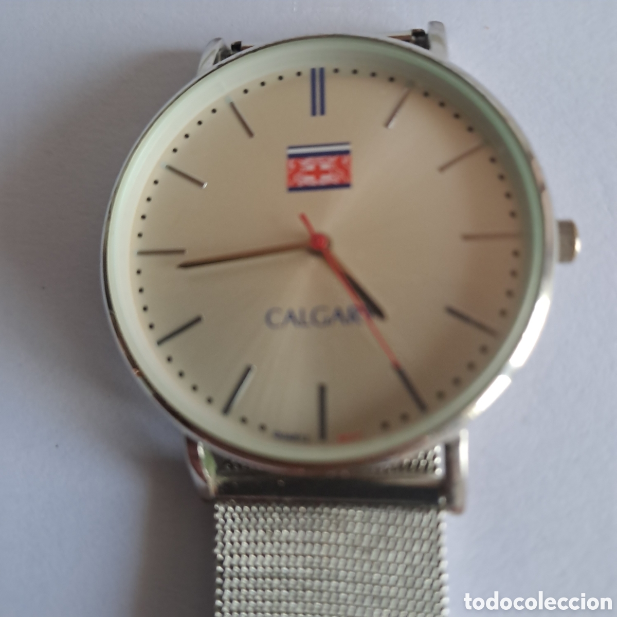 Relojes: CALGARY RELOJ QUARTZ, METALICO. MODELO SILVER MOUNTAIN. FUNCIONA. - Foto 1