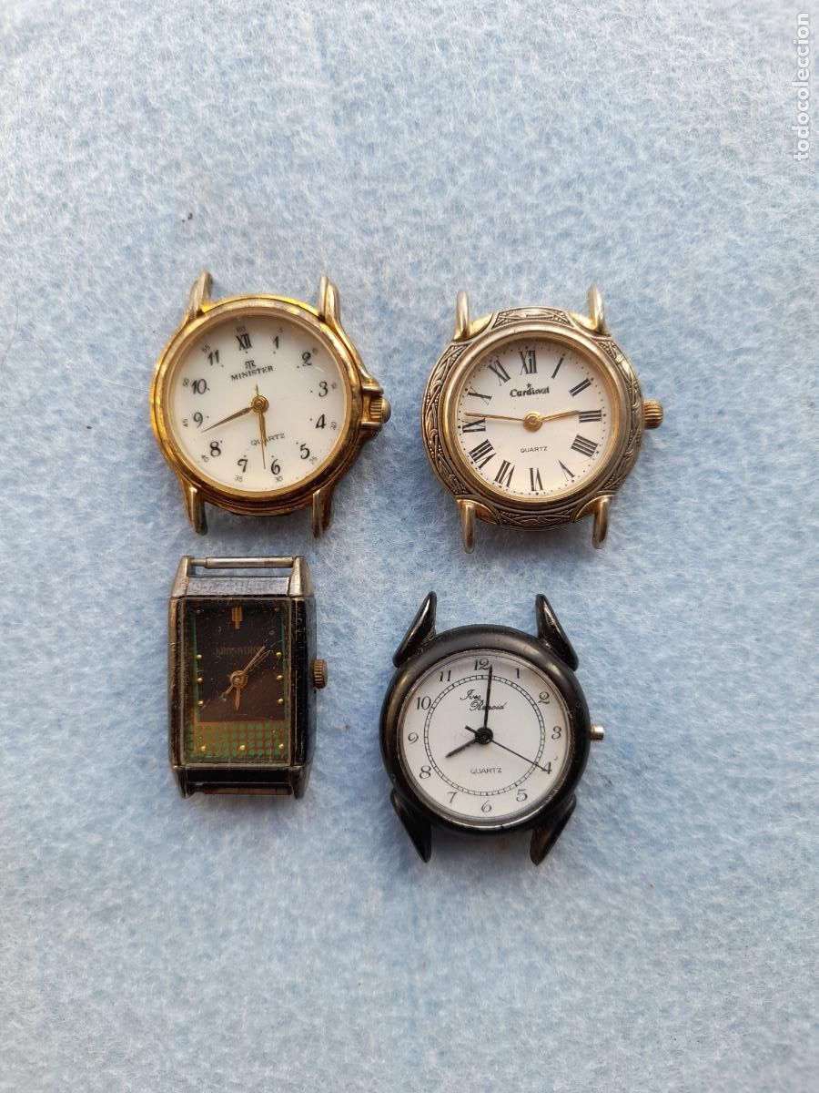 Relojes: Lote de 4 Relojes de Cuarzo para Dama. - Foto 1