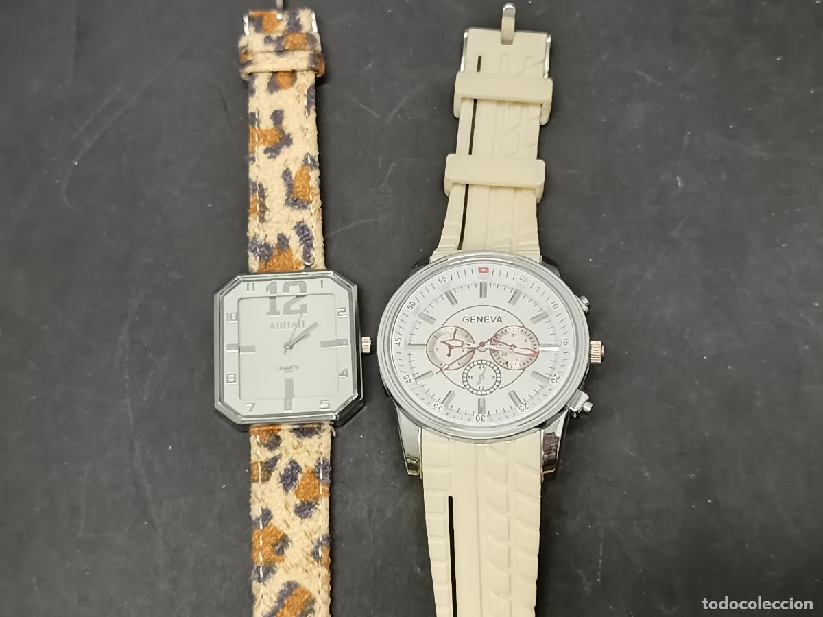 Rel&oacute;gios: Lote de 2 Relojes a&ntilde;os 2000s de pulsera. Leer Descripci&oacute;n...